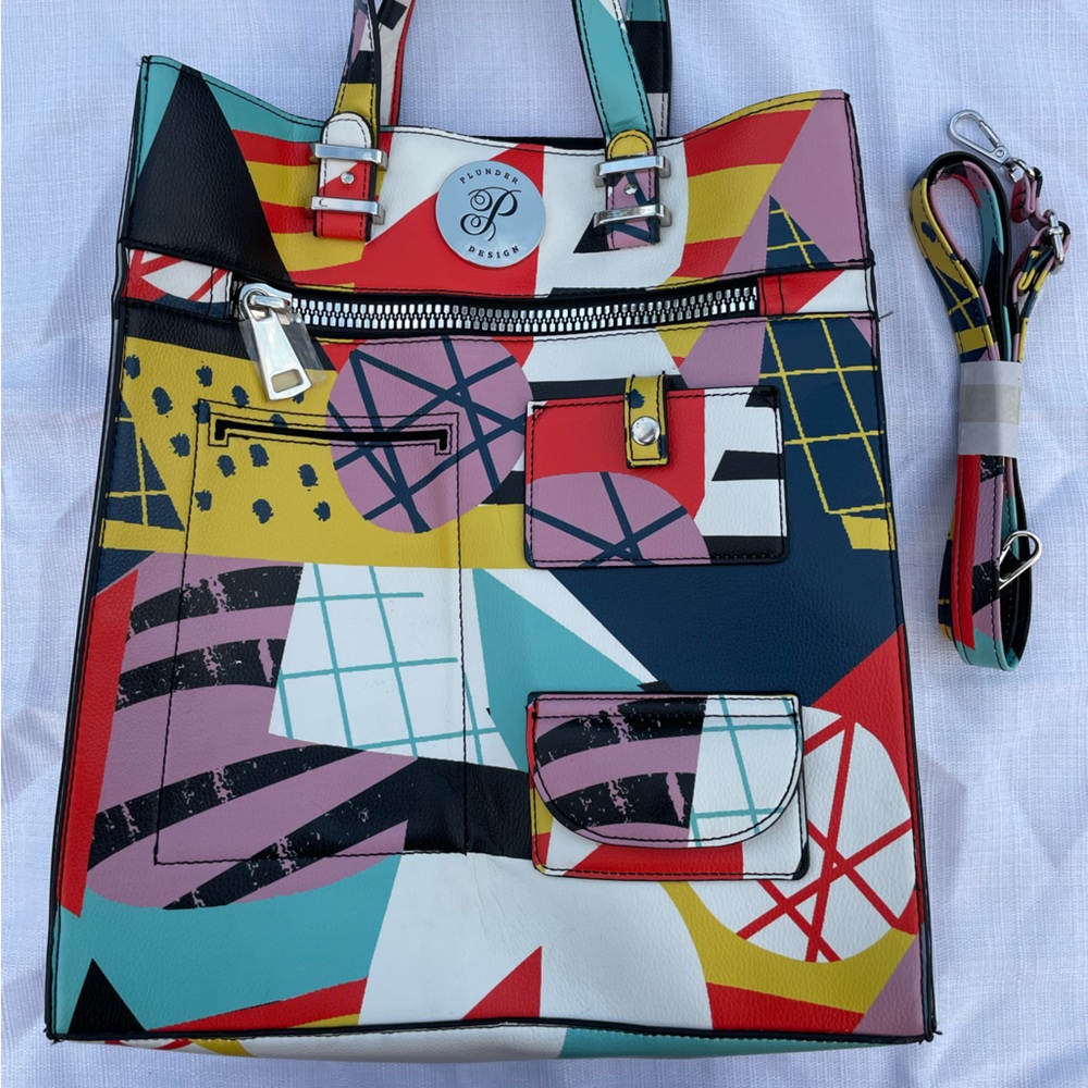 Plunder Palooza Purse / 90’s Retro Bag with Handles and Strap